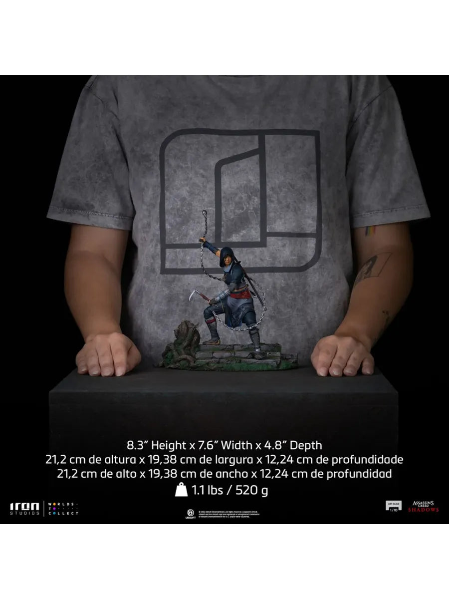 IRO57859 Assassin's Creed: Shadows - Naoe 1:10 Scale Statue - Iron Studios - Titan Pop Culture