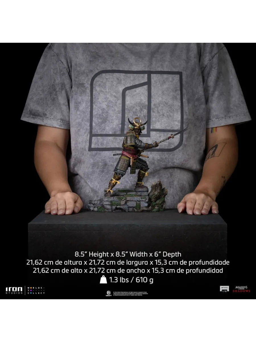 IRO57866 Assassin's Creed: Shadows - Yasuke 1:10 Scale Statue - Iron Studios - Titan Pop Culture