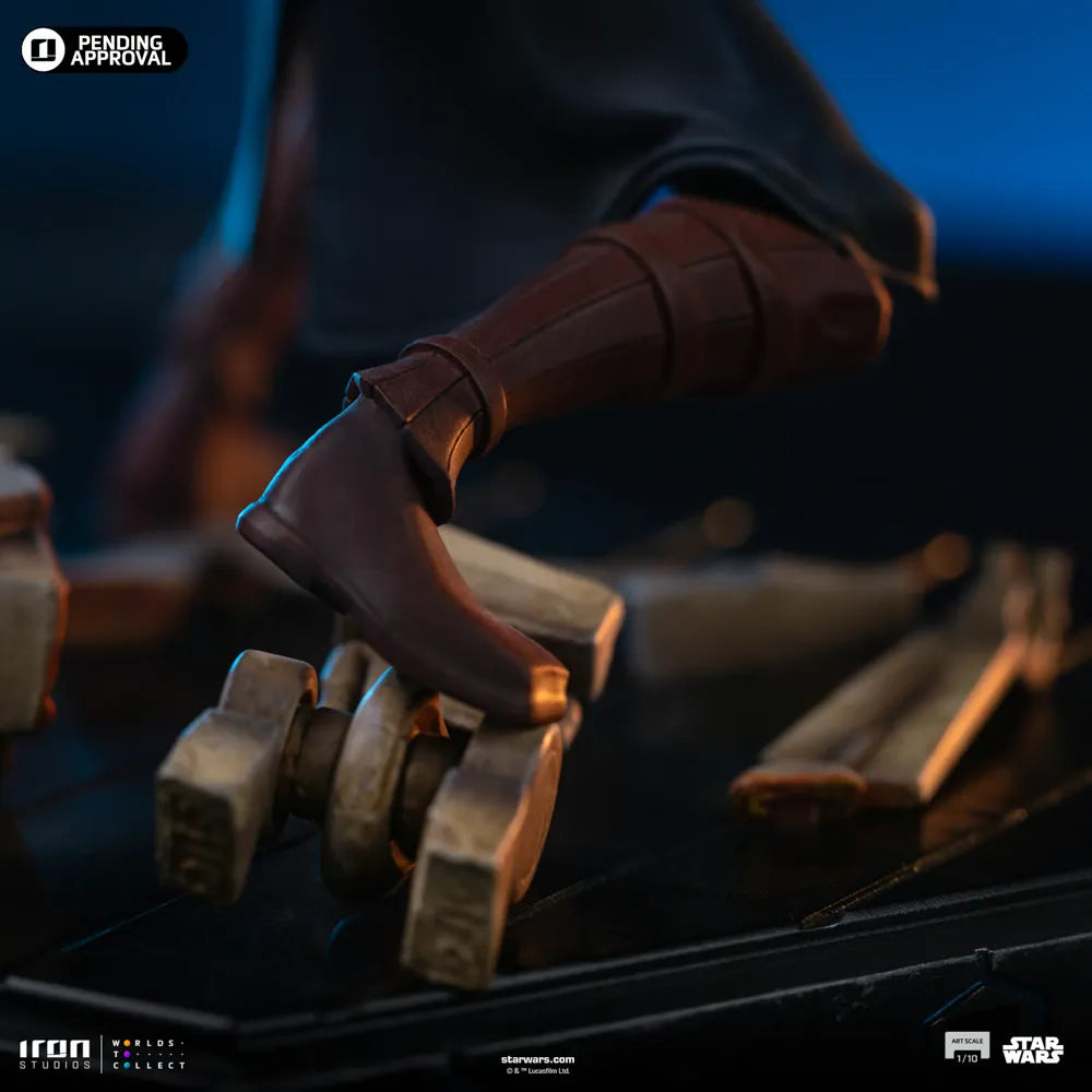 IRO57880 Star Wars: Clone Wars - Anakin Skywalker 1:10 Scale Statue - Iron Studios - Titan Pop Culture