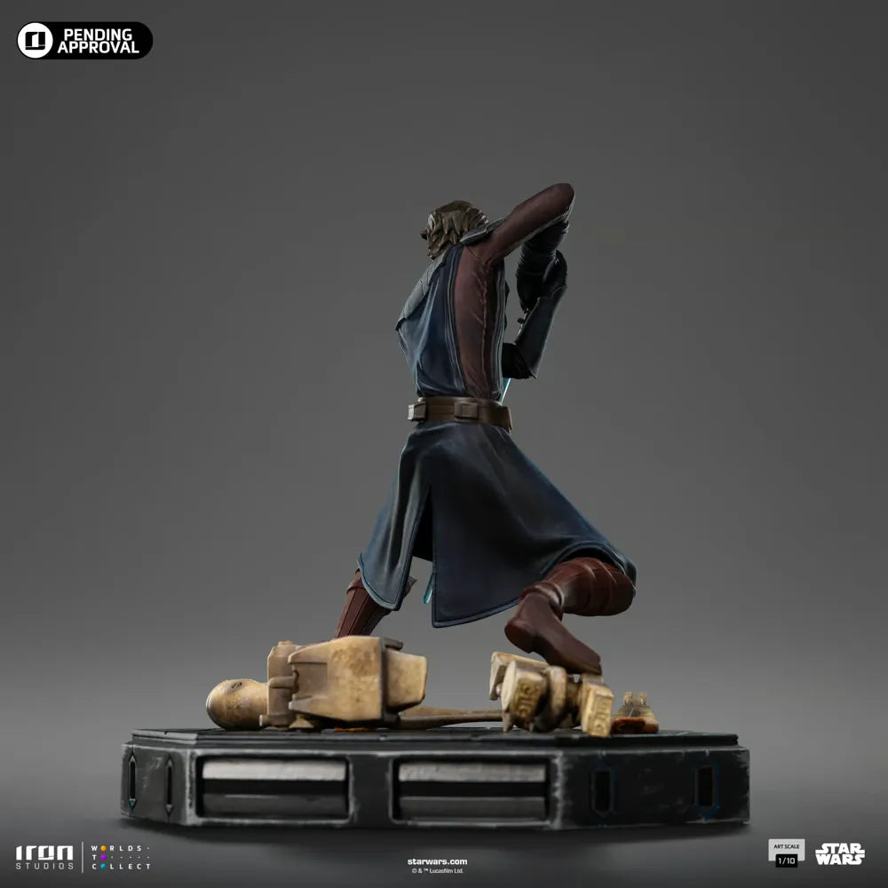 IRO57880 Star Wars: Clone Wars - Anakin Skywalker 1:10 Scale Statue - Iron Studios - Titan Pop Culture