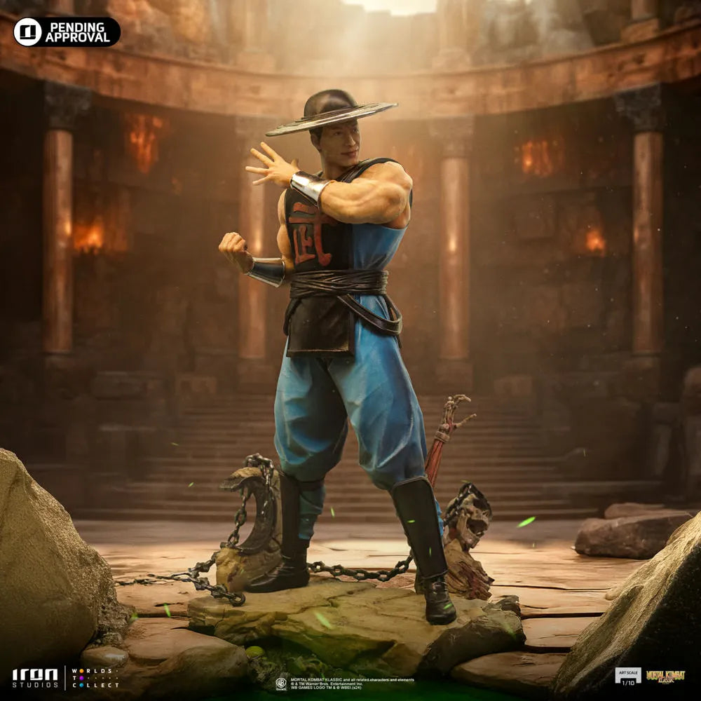 IRO57965 Mortal Kombat - Kung Lao 1:10 Scale Statue - Iron Studios - Titan Pop Culture