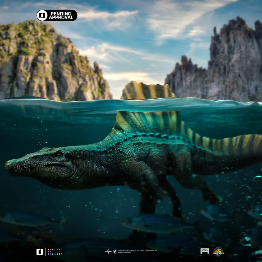 Jurassic Park - Spinosaurus Icons Statue