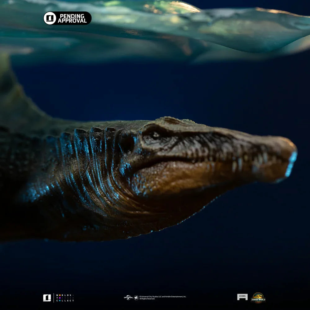 Parque Jurásico - Estatua de iconos del Spinosaurus