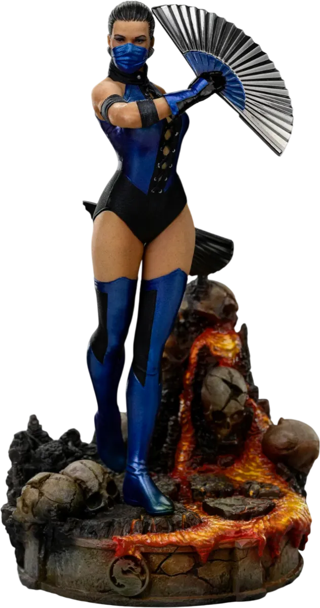 IRO59402 Mortal Kombat - Kitana 1:10 Scale Statue - Iron Studios - Titan Pop Culture