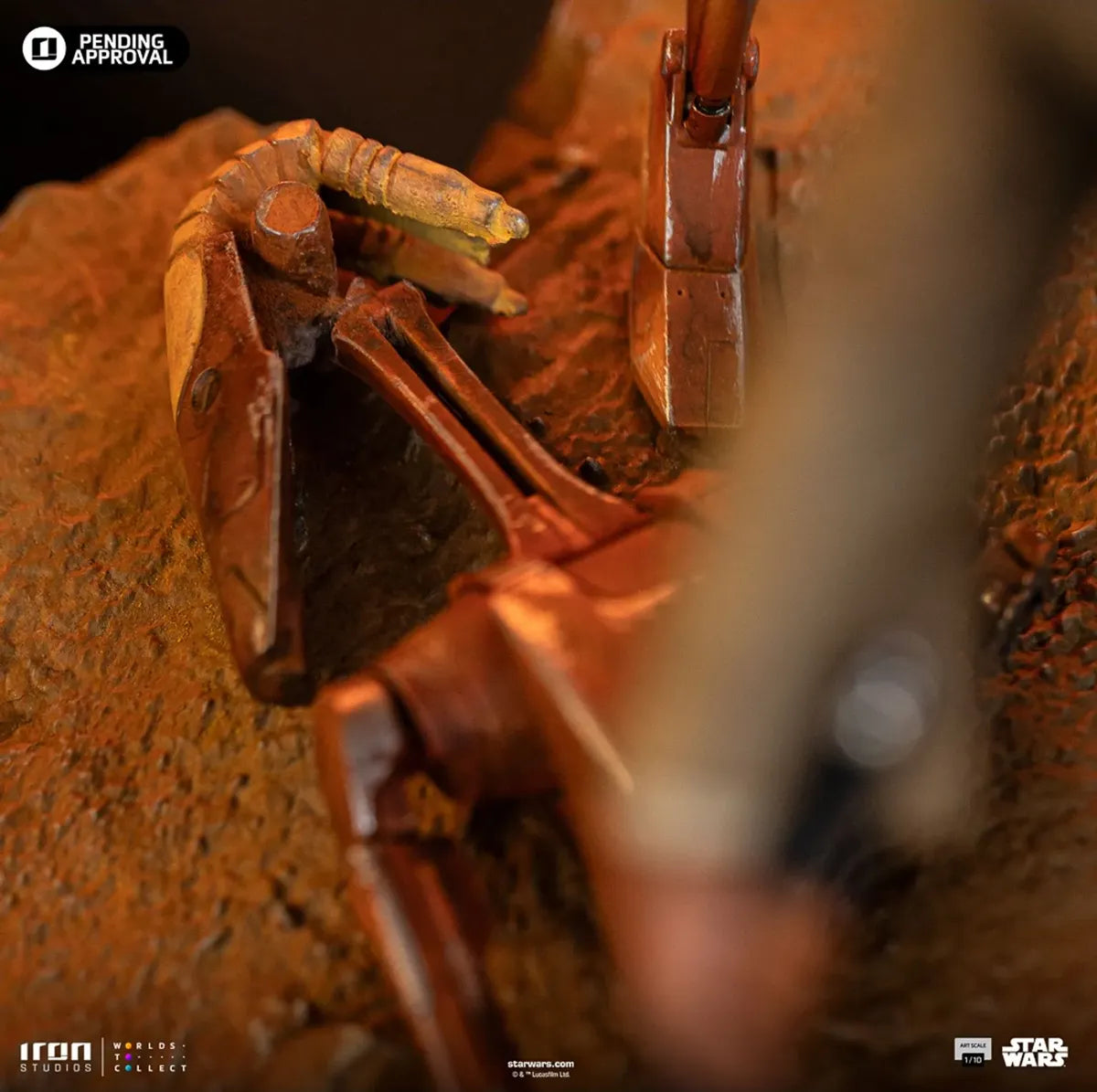 IRO59426 Star Wars: - Mace Windu 1:10 Scale Statue - Iron Studios - Titan Pop Culture