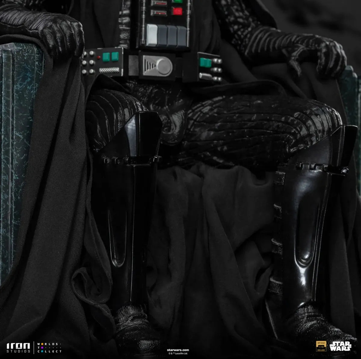 IRO59433 Star Wars - Darth Vader on Throne 1:10 Scale Statue - Iron Studios - Titan Pop Culture