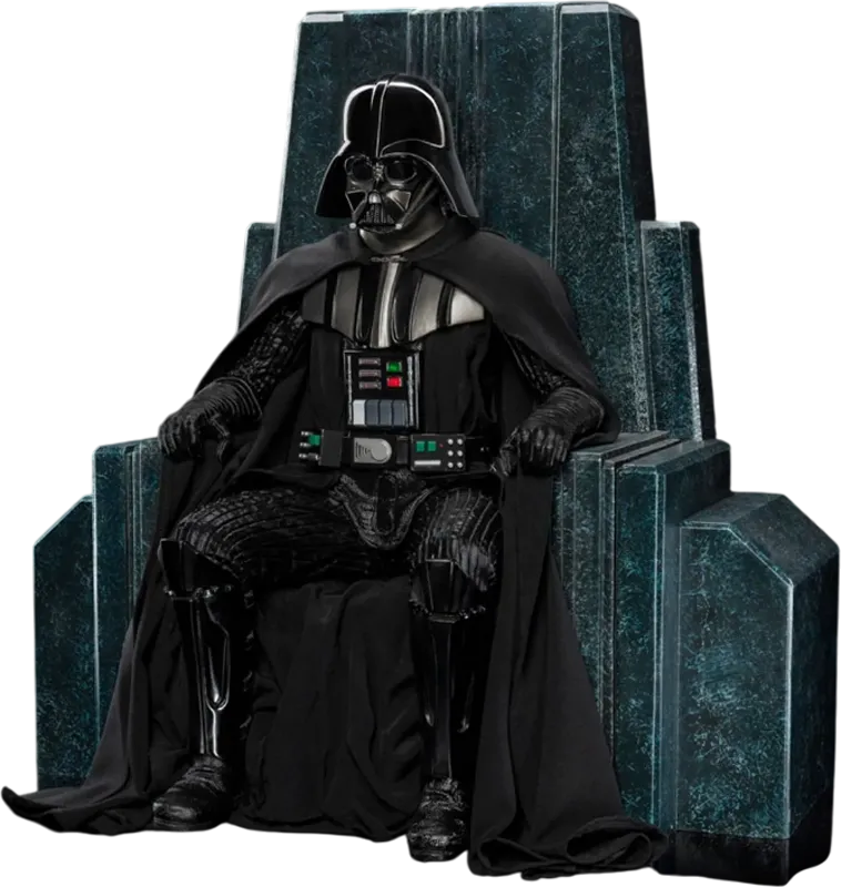 IRO59433 Star Wars - Darth Vader on Throne 1:10 Scale Statue - Iron Studios - Titan Pop Culture
