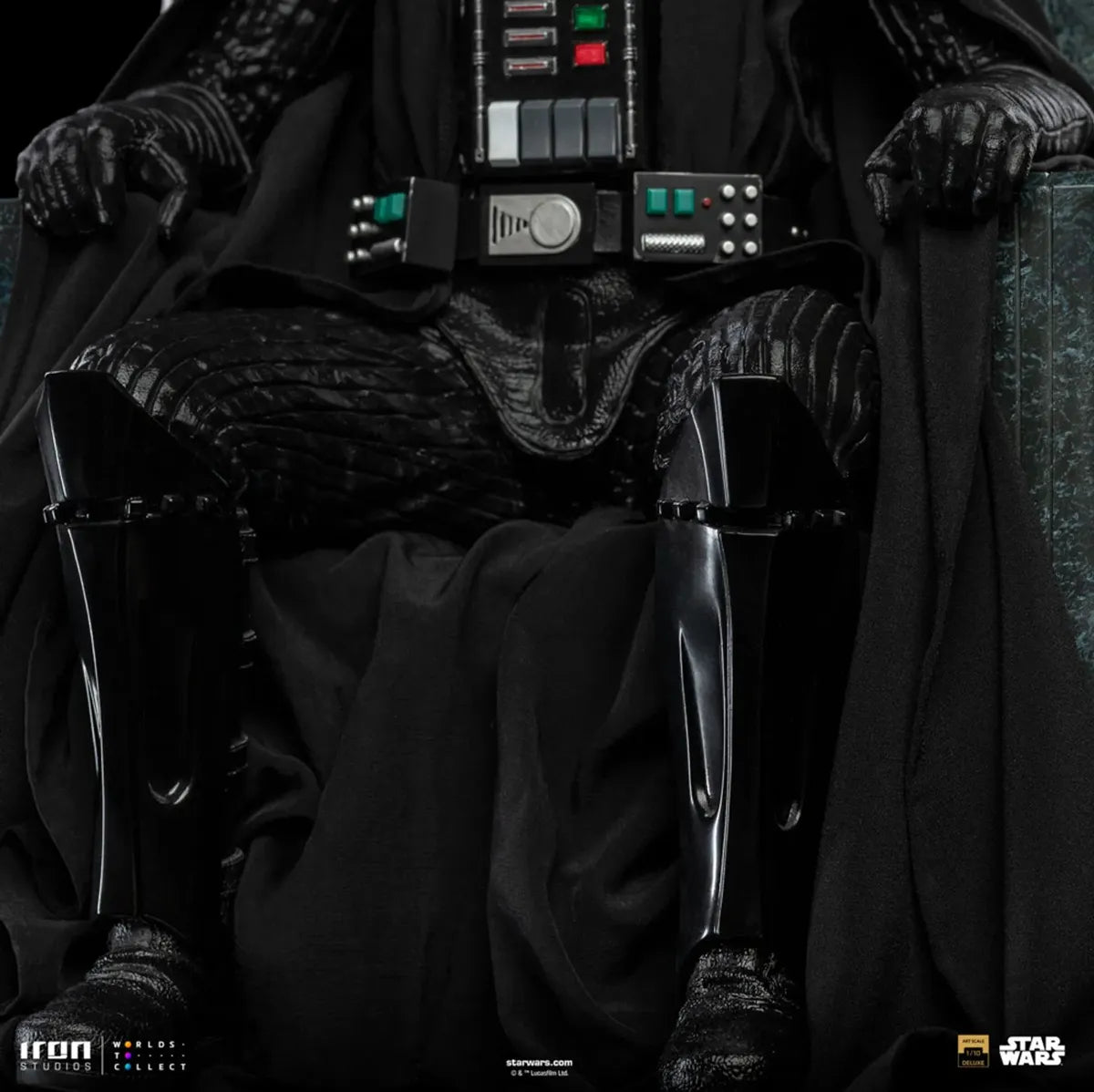 IRO59433 Star Wars - Darth Vader on Throne 1:10 Scale Statue - Iron Studios - Titan Pop Culture