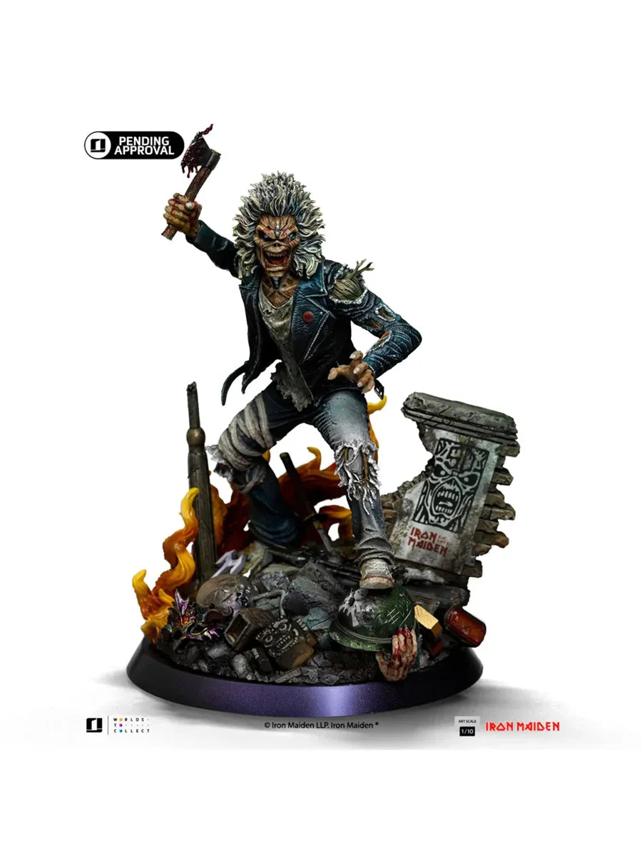 Iron Maiden - Eddie 50th Anniversary 1:10 Scale Statue