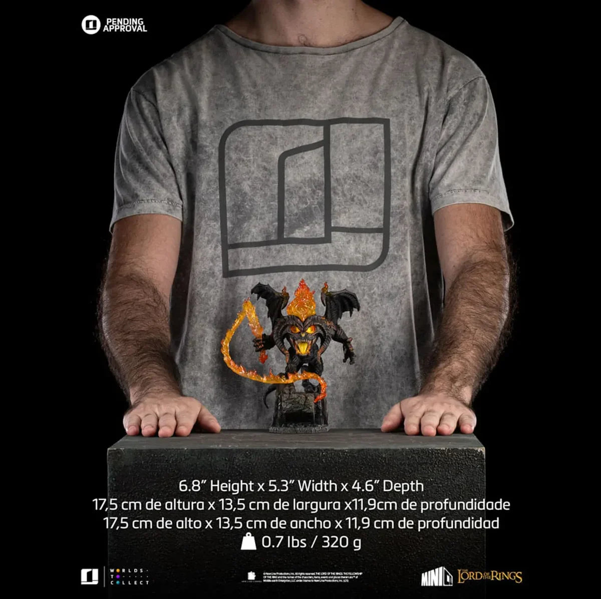 The Lord of the Rings - Balrog MiniCo Vinyl Figure