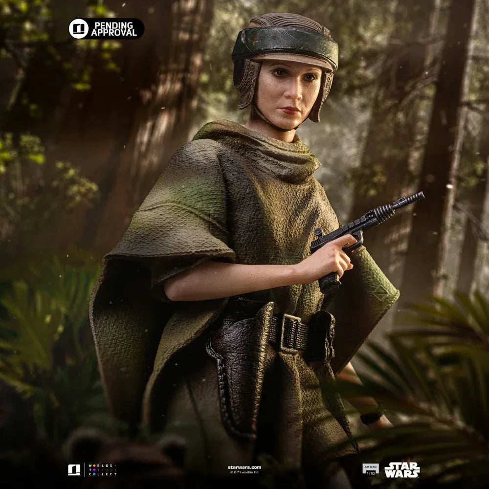 Star Wars - Leia and Wicket 1:10 Scale Statue