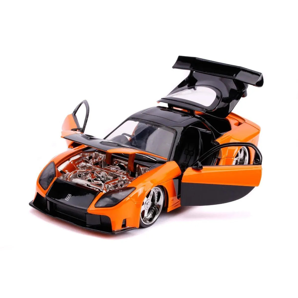 JAD30732 Fast and Furious - Han's Mazda RX-7 1:24 Scale Hollywood Ride - Jada Toys - Titan Pop Culture