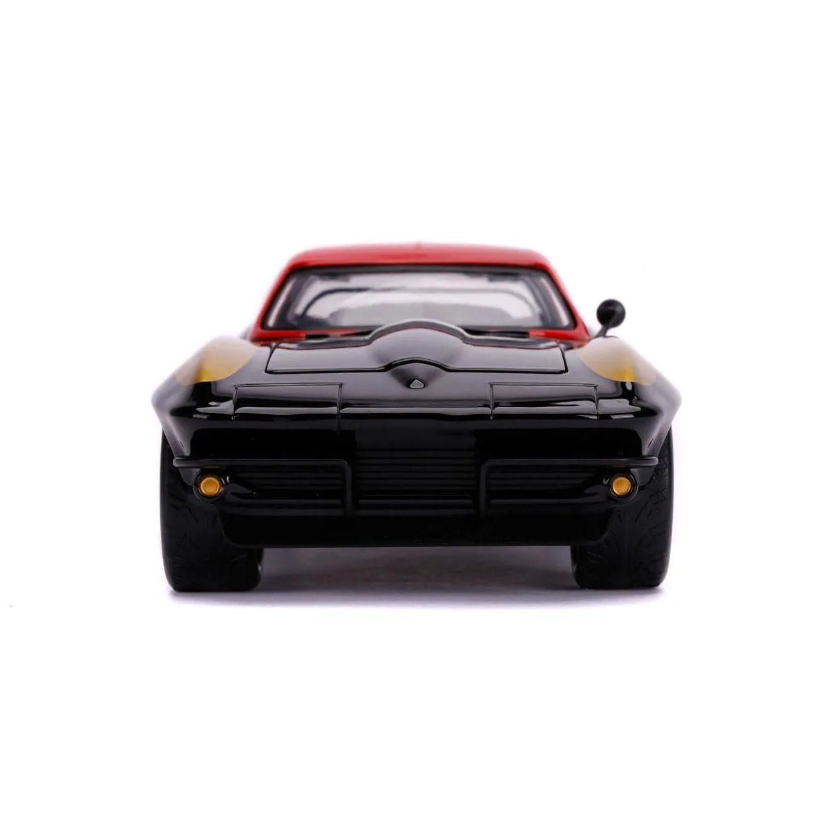 JAD31749 Avengers - '66 Chevy Corvette w/Black Widow 1:24 Scale Hollywood Ride - Jada Toys - Titan Pop Culture