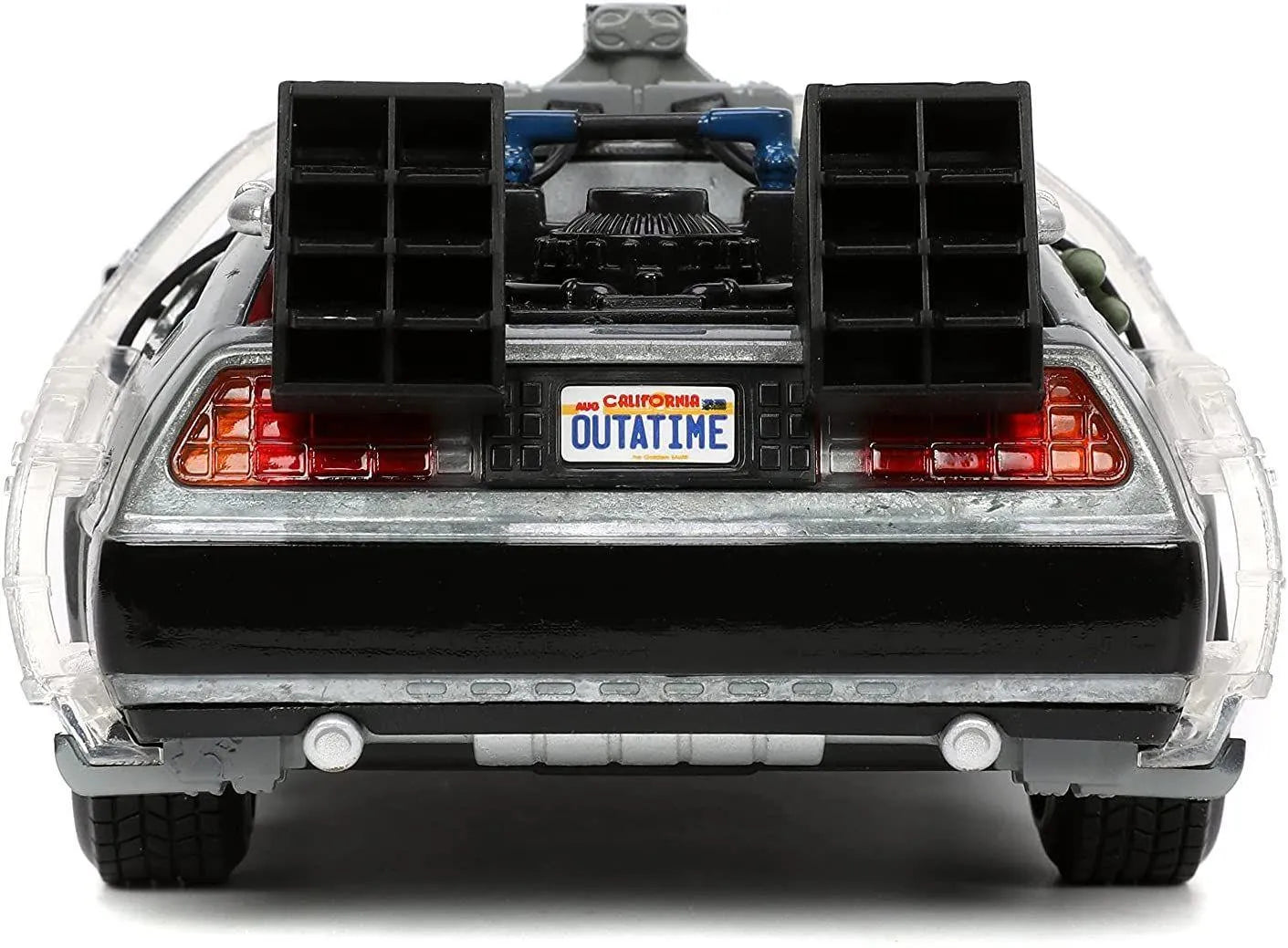 JAD32911 Back to the Future - Time Machine 1:24 Scale Hollywood Ride - Jada Toys - Titan Pop Culture