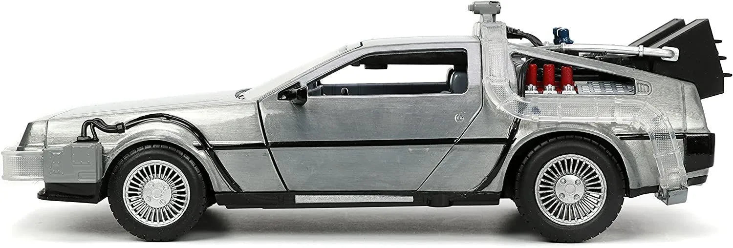 JAD32911 Back to the Future - Time Machine 1:24 Scale Hollywood Ride - Jada Toys - Titan Pop Culture