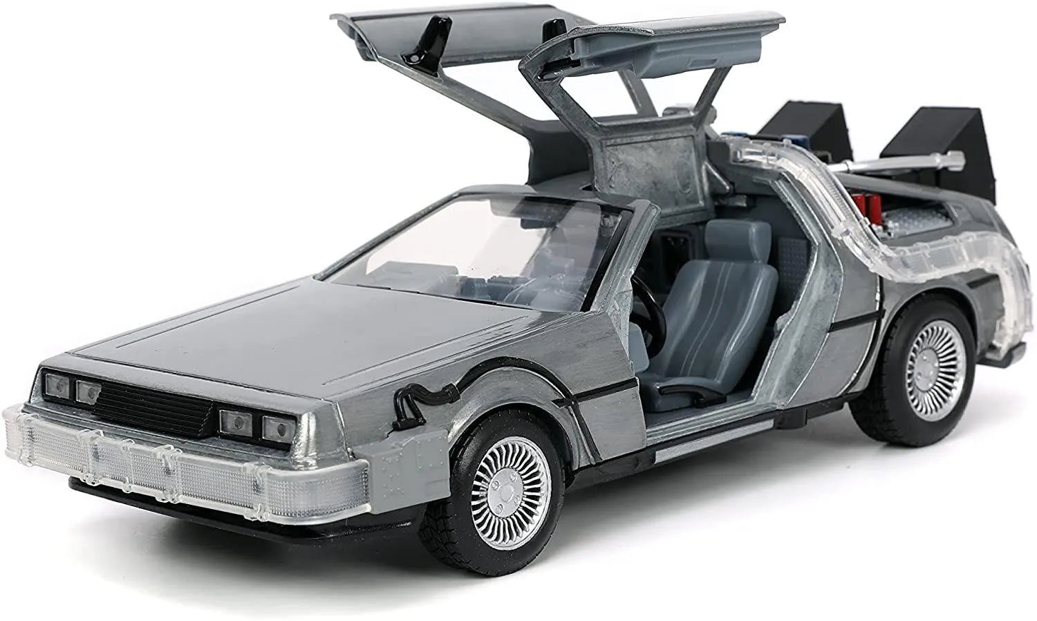 JAD32911 Back to the Future - Time Machine 1:24 Scale Hollywood Ride - Jada Toys - Titan Pop Culture
