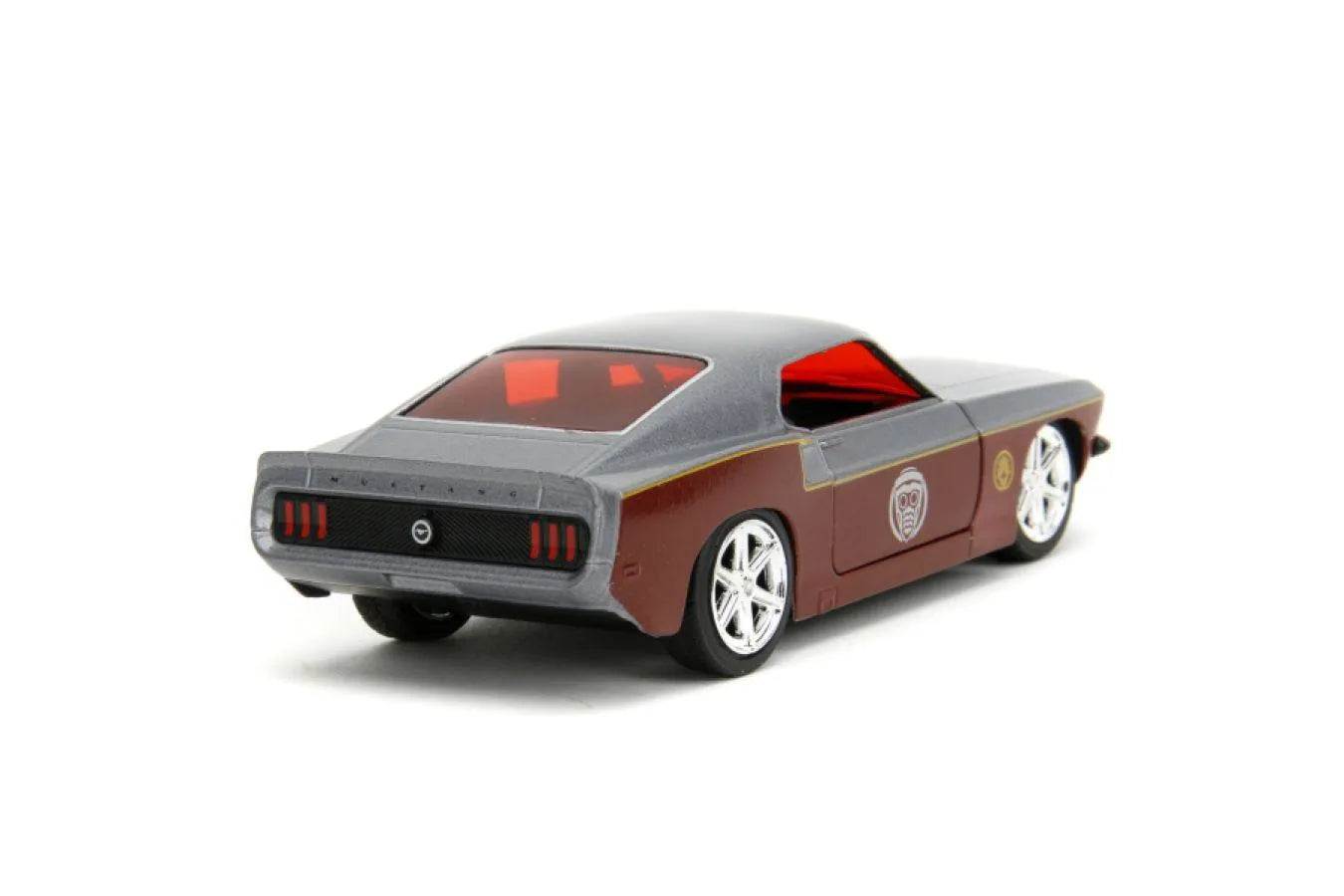 JAD33077 Marvel Comics - 1969 Ford Mustang Fastback 1:32 Scale Vehicle with Star Lord Figure - Jada Toys - Titan Pop Culture