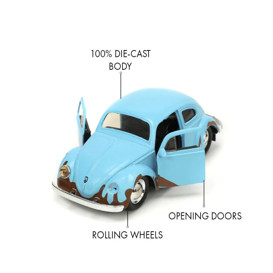 JAD33252 Lilo & Stitch - VW Beetle 1:32 Scale Diecast Vehicle - Jada Toys - Titan Pop Culture