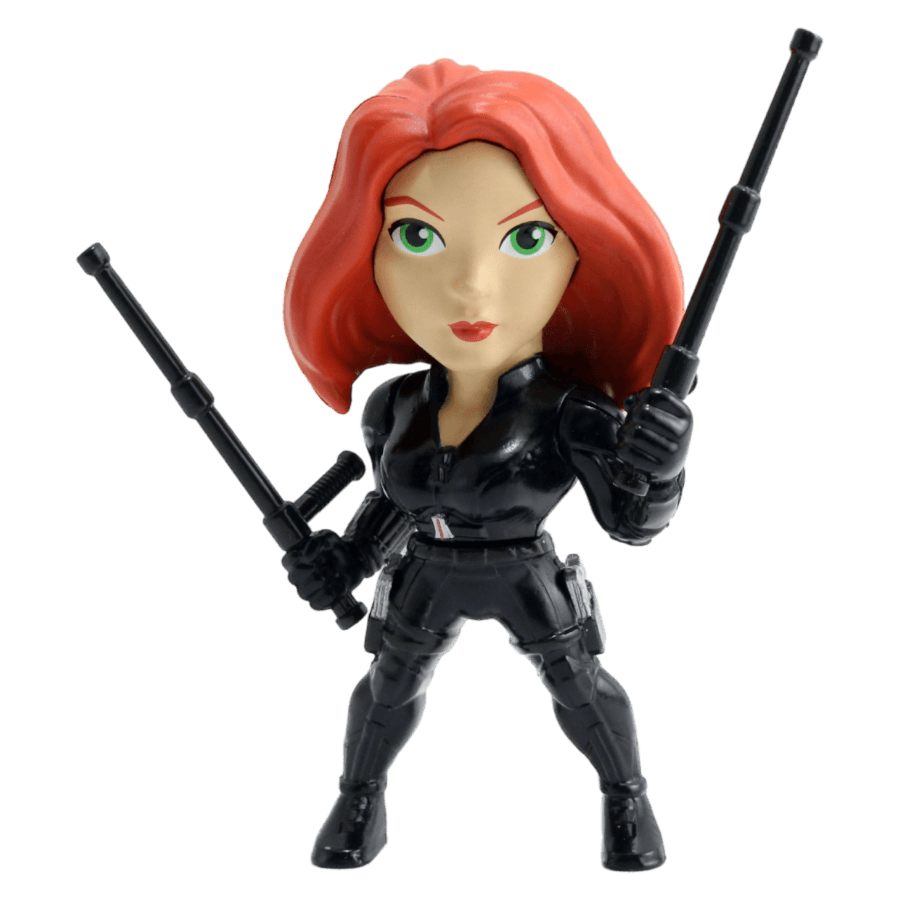 JAD33296 Avengers - Black Widow 4" Diecast MetalFig - Jada Toys - Titan Pop Culture