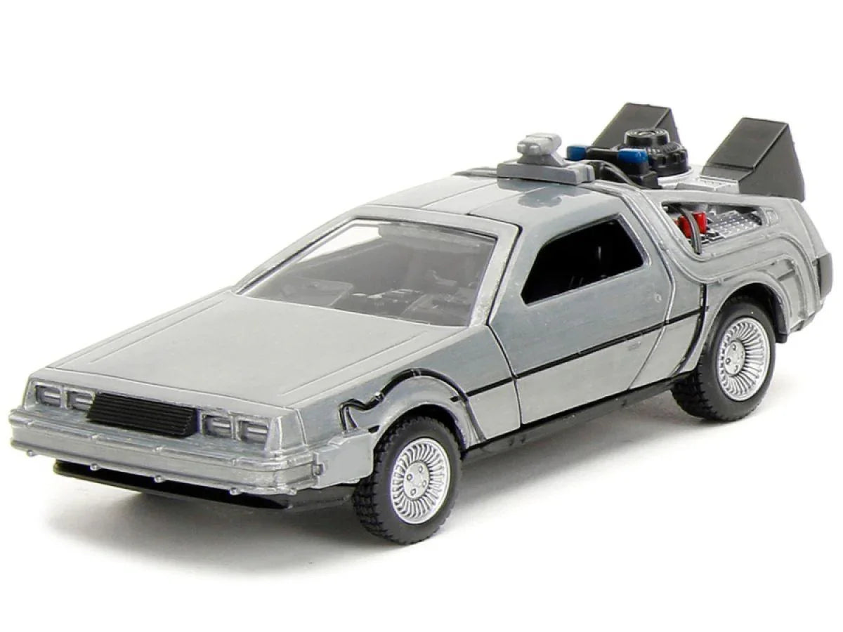 JAD33399 Back to the Future - DeLorean 1:32 Scale 3-Pack - Jada Toys - Titan Pop Culture