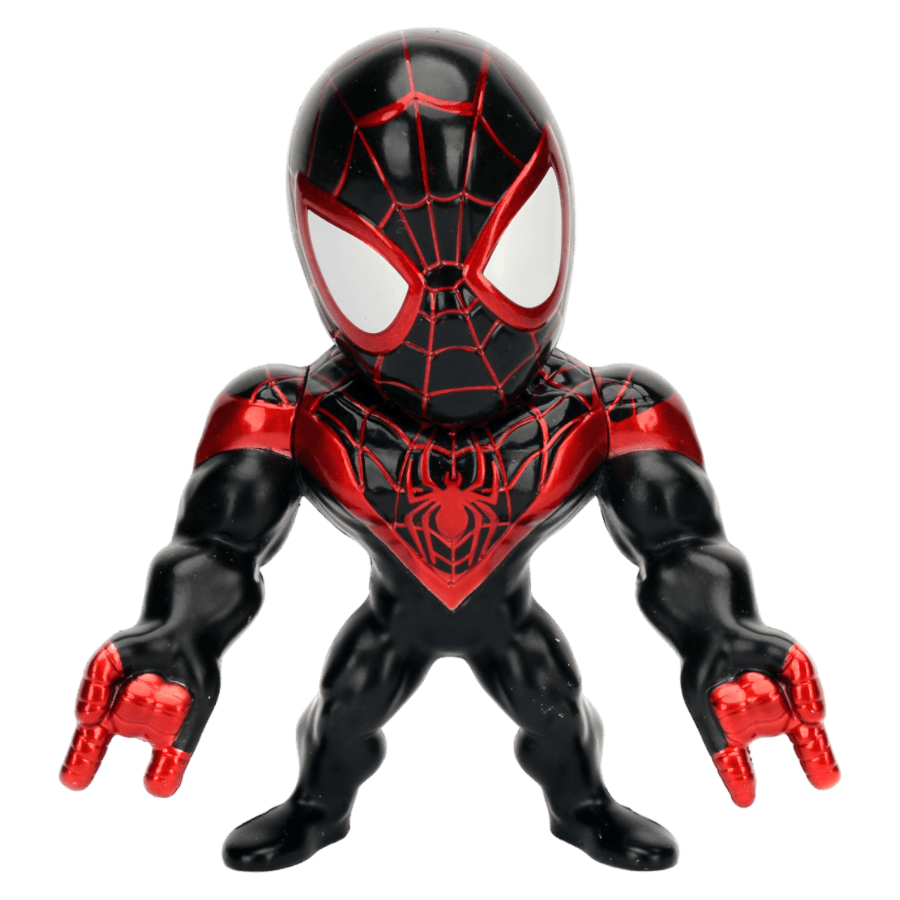 JAD33432 Spider-Man - Miles Morales 4" Diecast Metalfig - Jada Toys - Titan Pop Culture