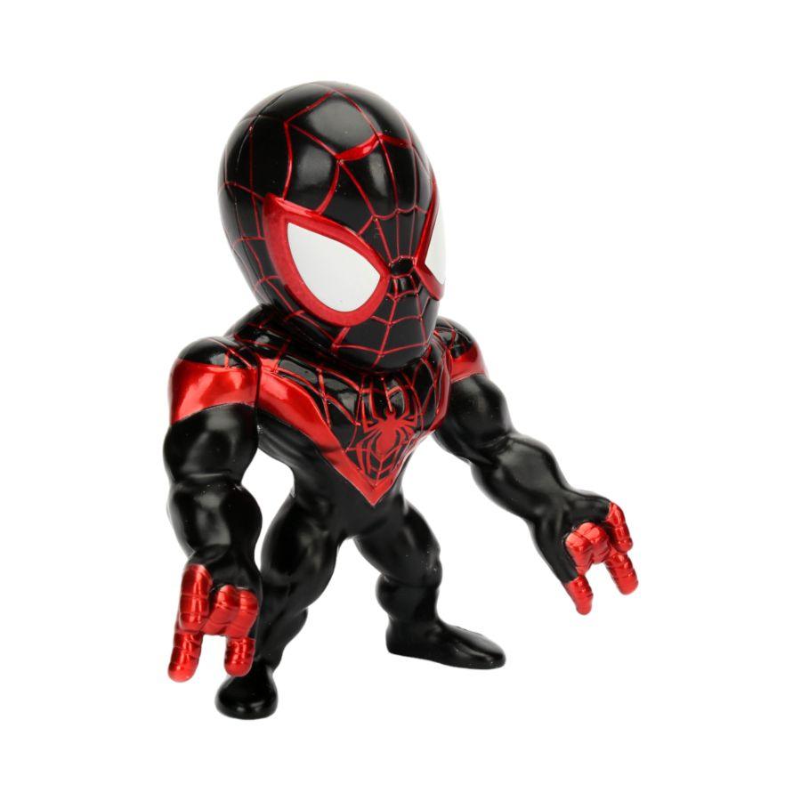 JAD33432 Spider-Man - Miles Morales 4" Diecast Metalfig - Jada Toys - Titan Pop Culture