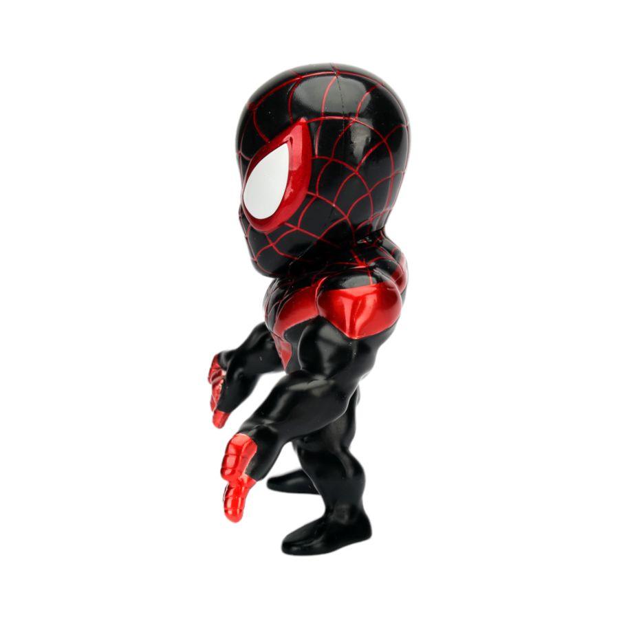 JAD33432 Spider-Man - Miles Morales 4" Diecast Metalfig - Jada Toys - Titan Pop Culture