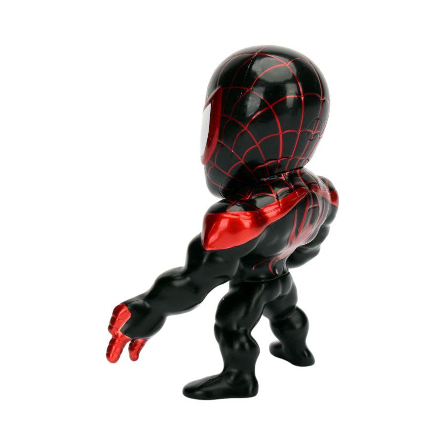 JAD33432 Spider-Man - Miles Morales 4" Diecast Metalfig - Jada Toys - Titan Pop Culture