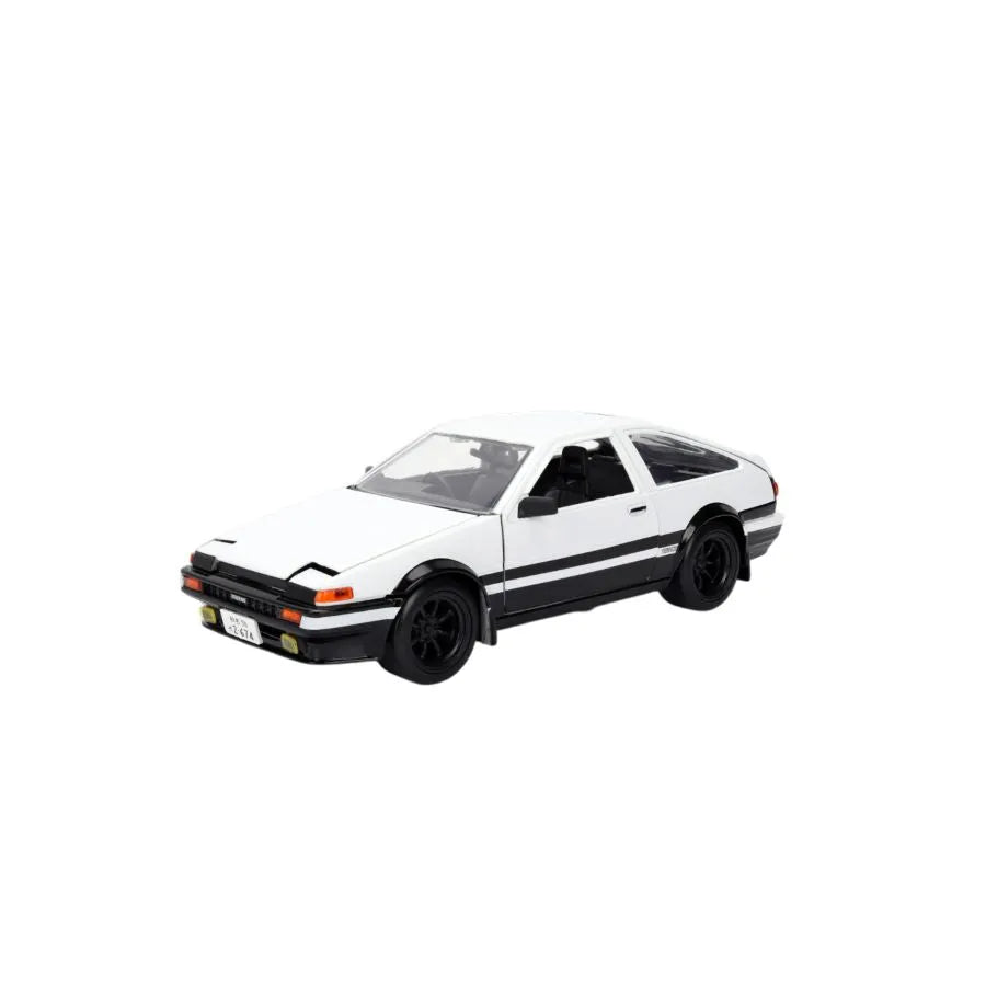JAD34501 Initial D - 1:24 1986 Toyota Trueno with Takumi - Jada Toys - Titan Pop Culture