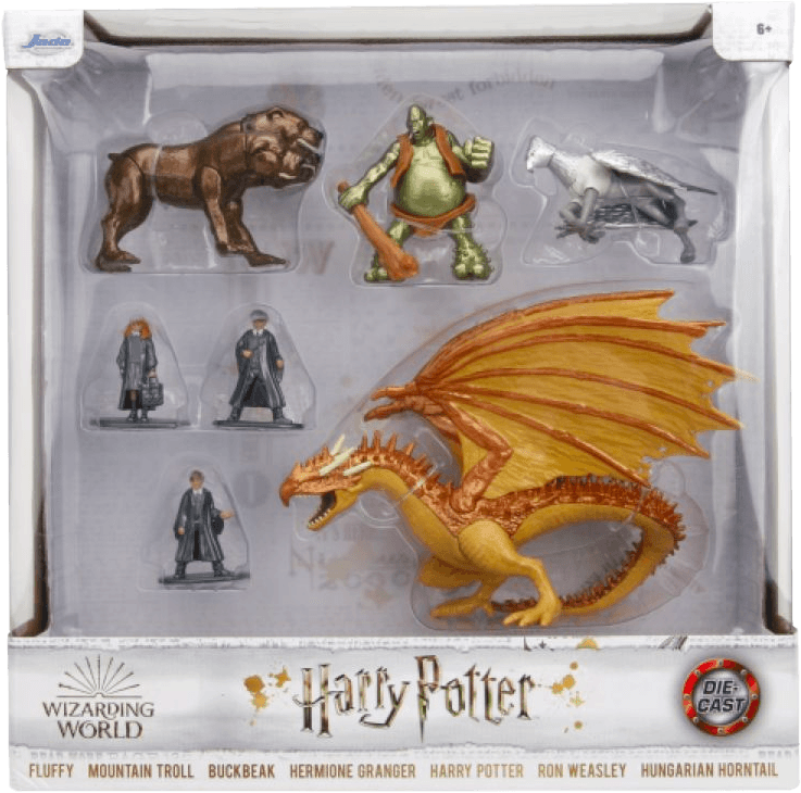 JAD34502 Harry Potter - Deluxe NanoFig Boxed Set - Jada Toys - Titan Pop Culture
