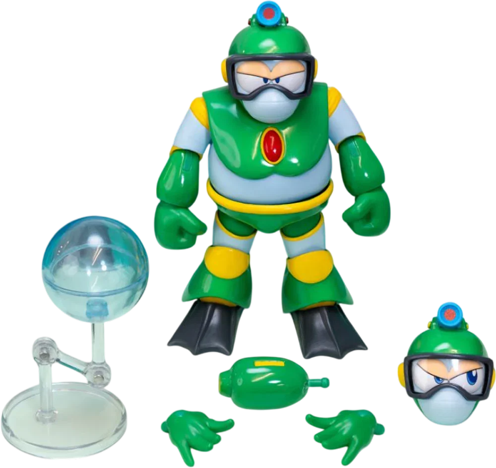Mega Man - Bubble Man 4.5" Action Figure