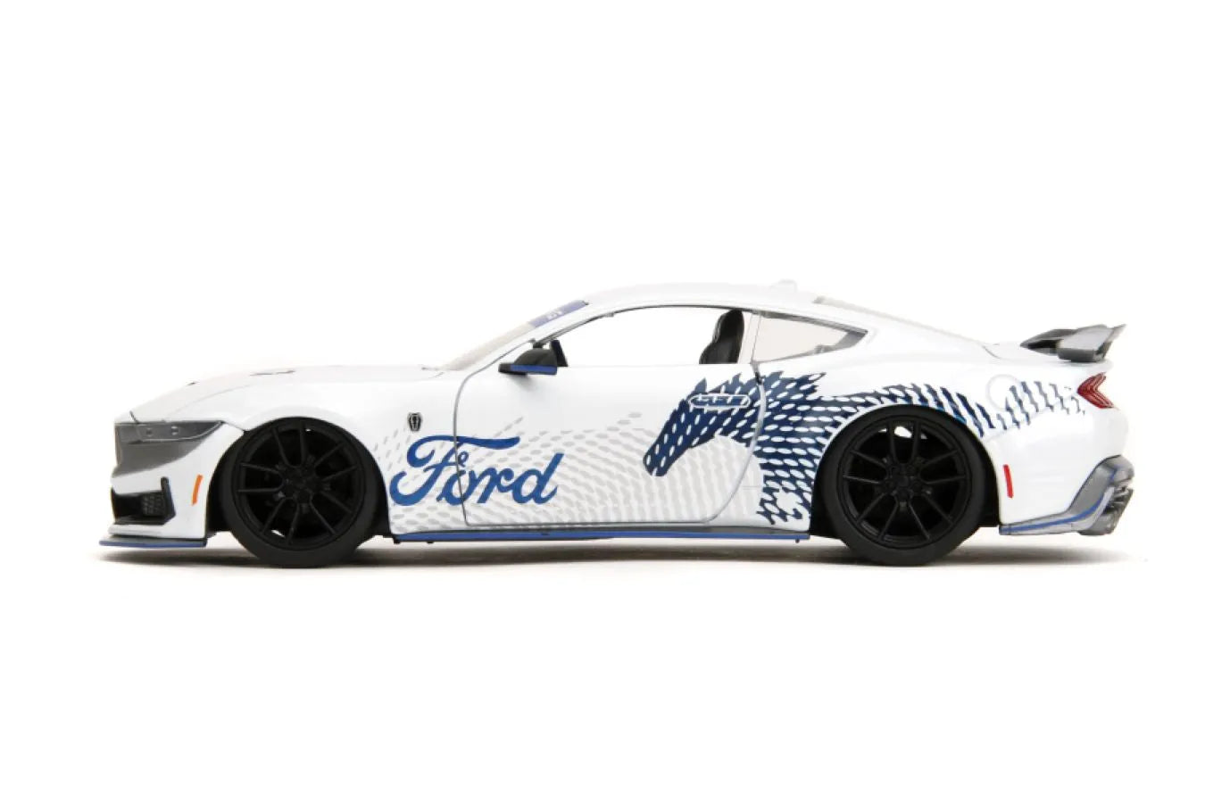 JAD35279 Big Time Muscle - 1:24 2024 Ford Mustang Dark Horse Edition Diecast Vehicle - Jada Toys - Titan Pop Culture