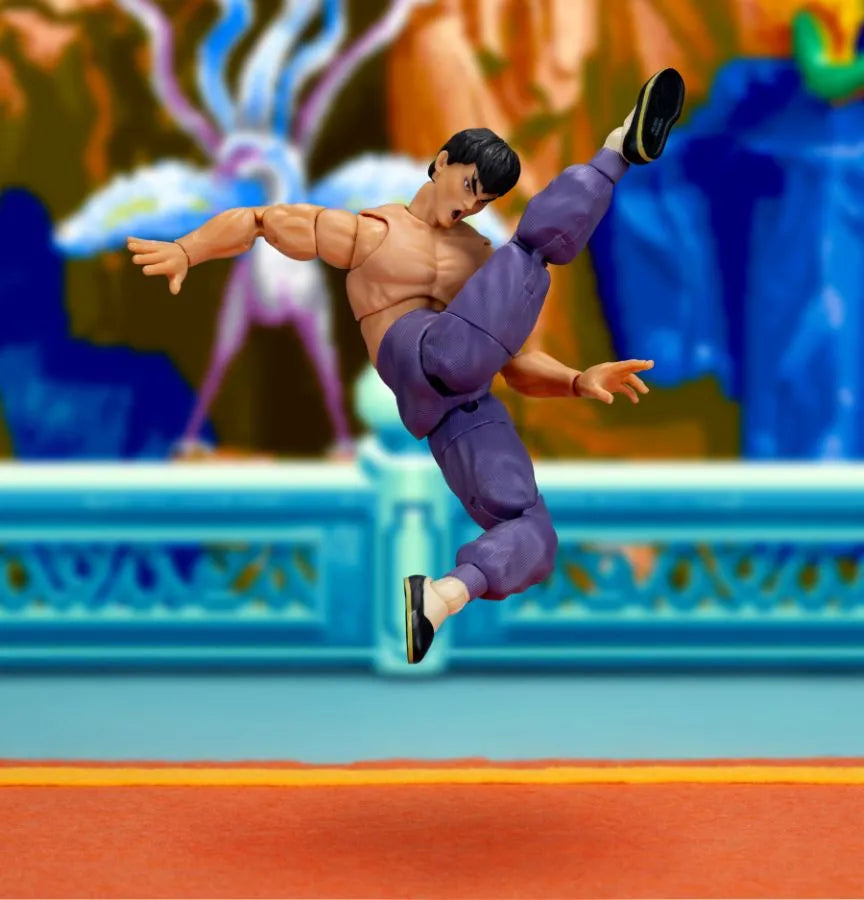 JAD35553 Street Fighter - Fei Long (P2) Deluxe 6" Action Figure - Jada Toys - Titan Pop Culture