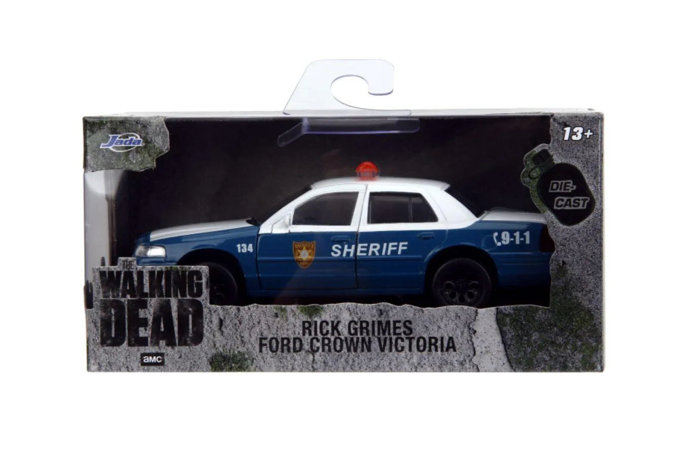 JAD35728 Walking Dead - Rick's Police Car 1:32 Scale Diecast Vehicle - Jada Toys - Titan Pop Culture