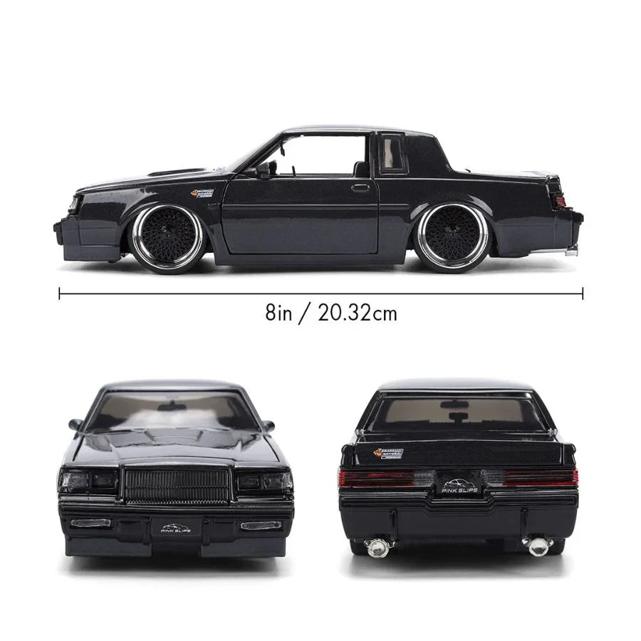 Pink Slips - 1987 Buick Grand National (Black) 1:24 Scale Diecast Vehicle