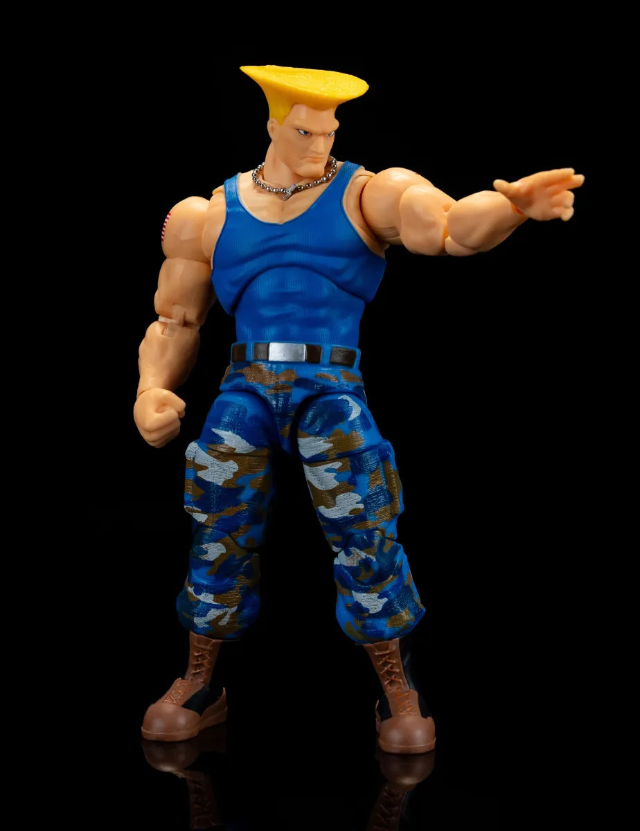 JAD36099 Street Fighter II - Guile (Player 2) 6" Figure - Jada Toys - Titan Pop Culture