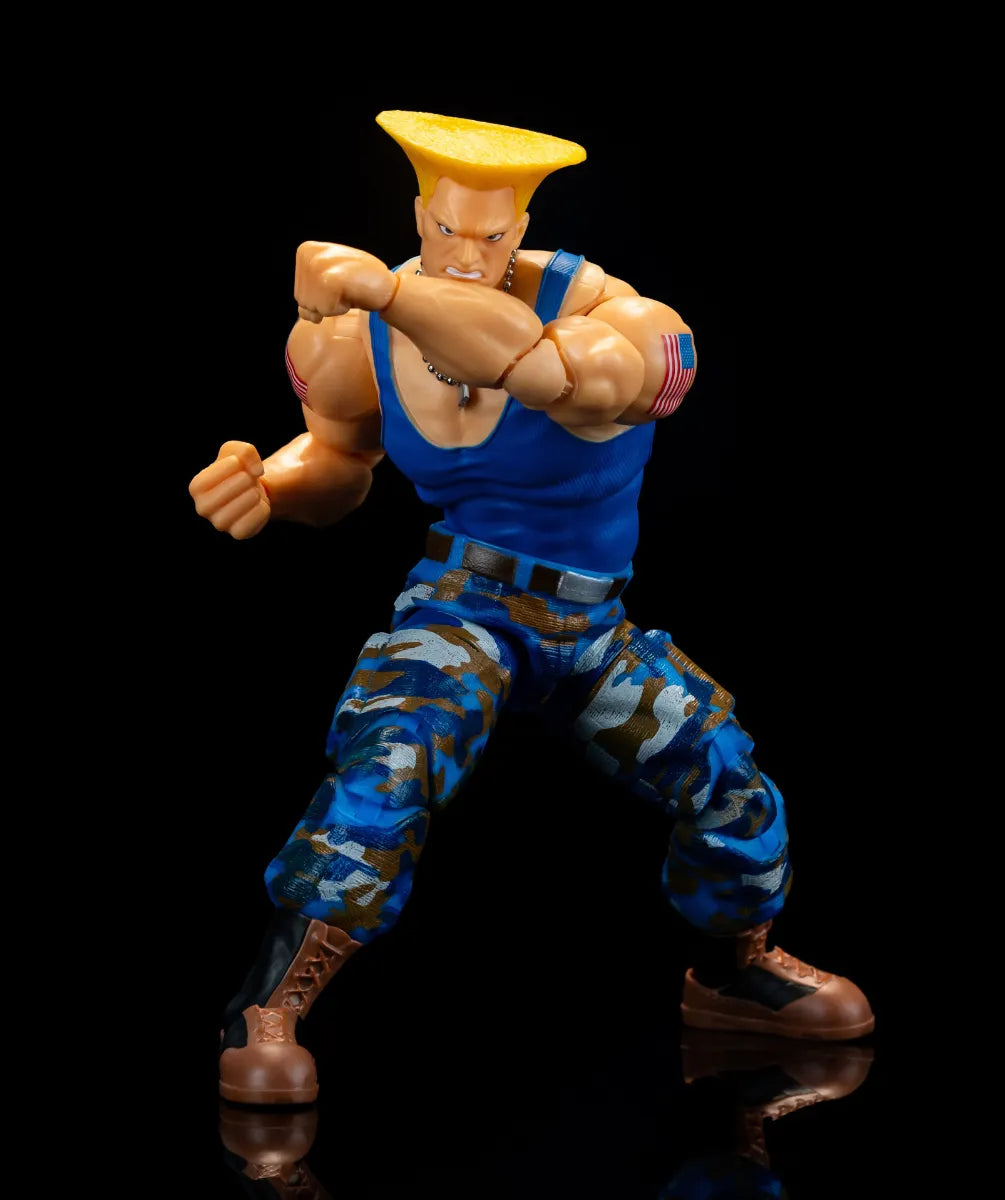 JAD36099 Street Fighter II - Guile (Player 2) 6" Figure - Jada Toys - Titan Pop Culture