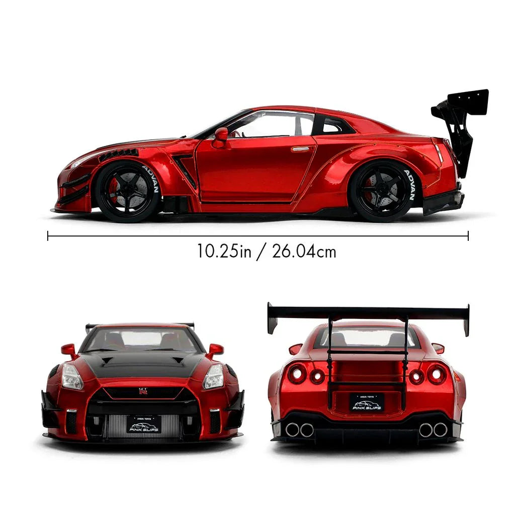 Pink Slips - Nissan GTR R35 Liberty Walk Kit 1.5 1:18 Scale Diecast Vehicle