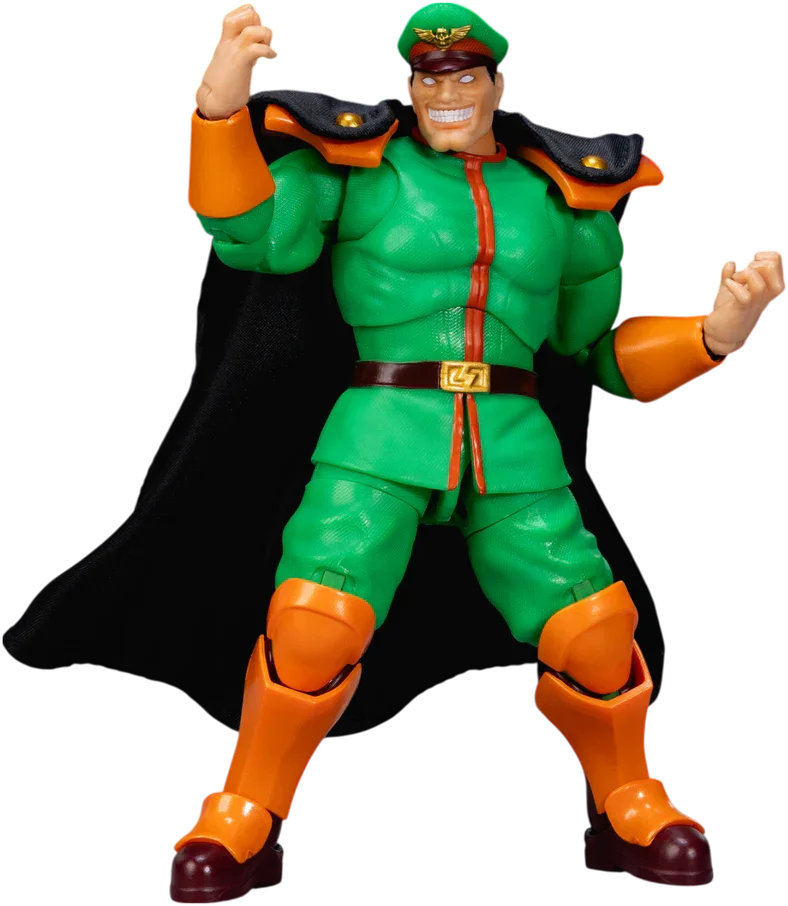 JAD36691 Street Fighter II - M. Bison (Player 2) Deluxe 1:12 Scale Action Figure - Jada Toys - Titan Pop Culture