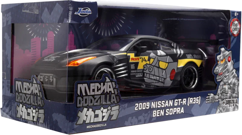Godzilla - 2009 Nissan GT-R R35 Ben Sopra 1:24 Scale Diecast Vehicle