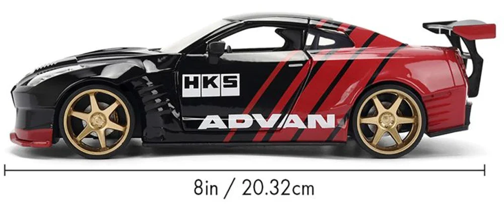 JDM Tuners - 2009 Nissan GT-R (R35) Ben Sopra 1:24 Scale Diecast Vehicle