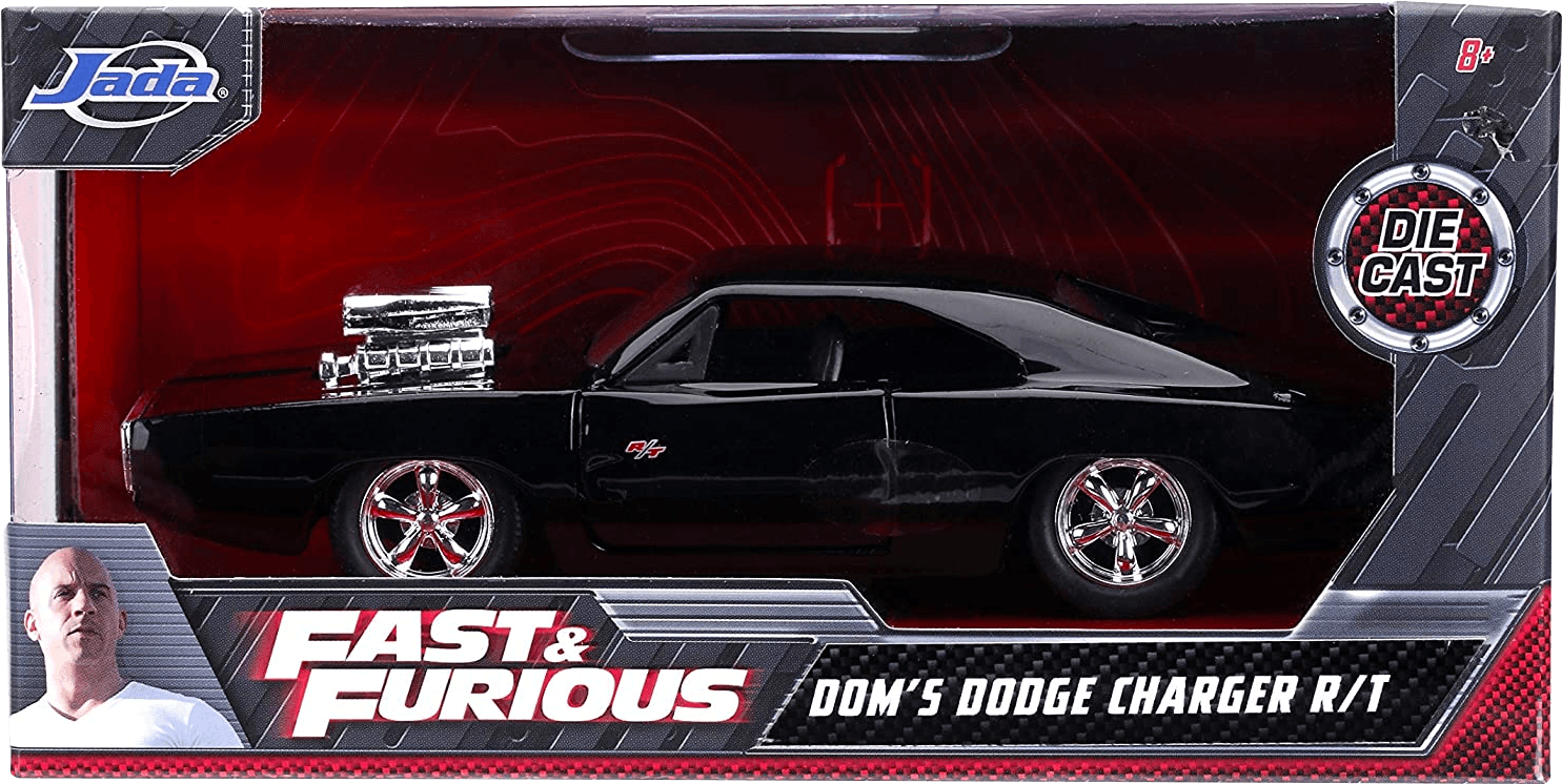 JAD97042 Fast and Furious - 1970 Dodge Charger Street 1:32 Scale Hollywood Ride - Jada Toys - Titan Pop Culture