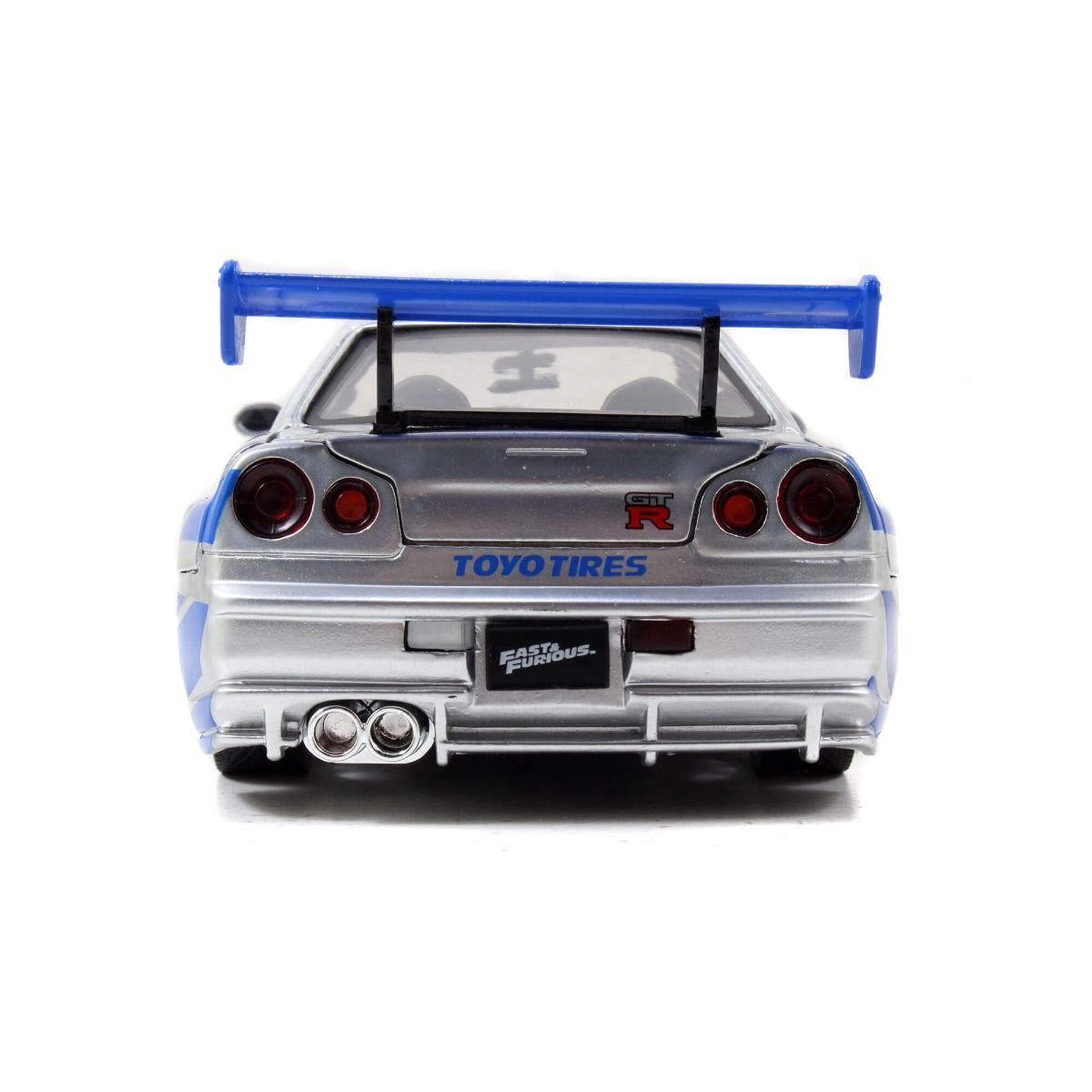 JAD97158 Fast and Furious - '02 Nissan Skyline GT-R 1:24 Scale Hollywood Ride - Jada Toys - Titan Pop Culture