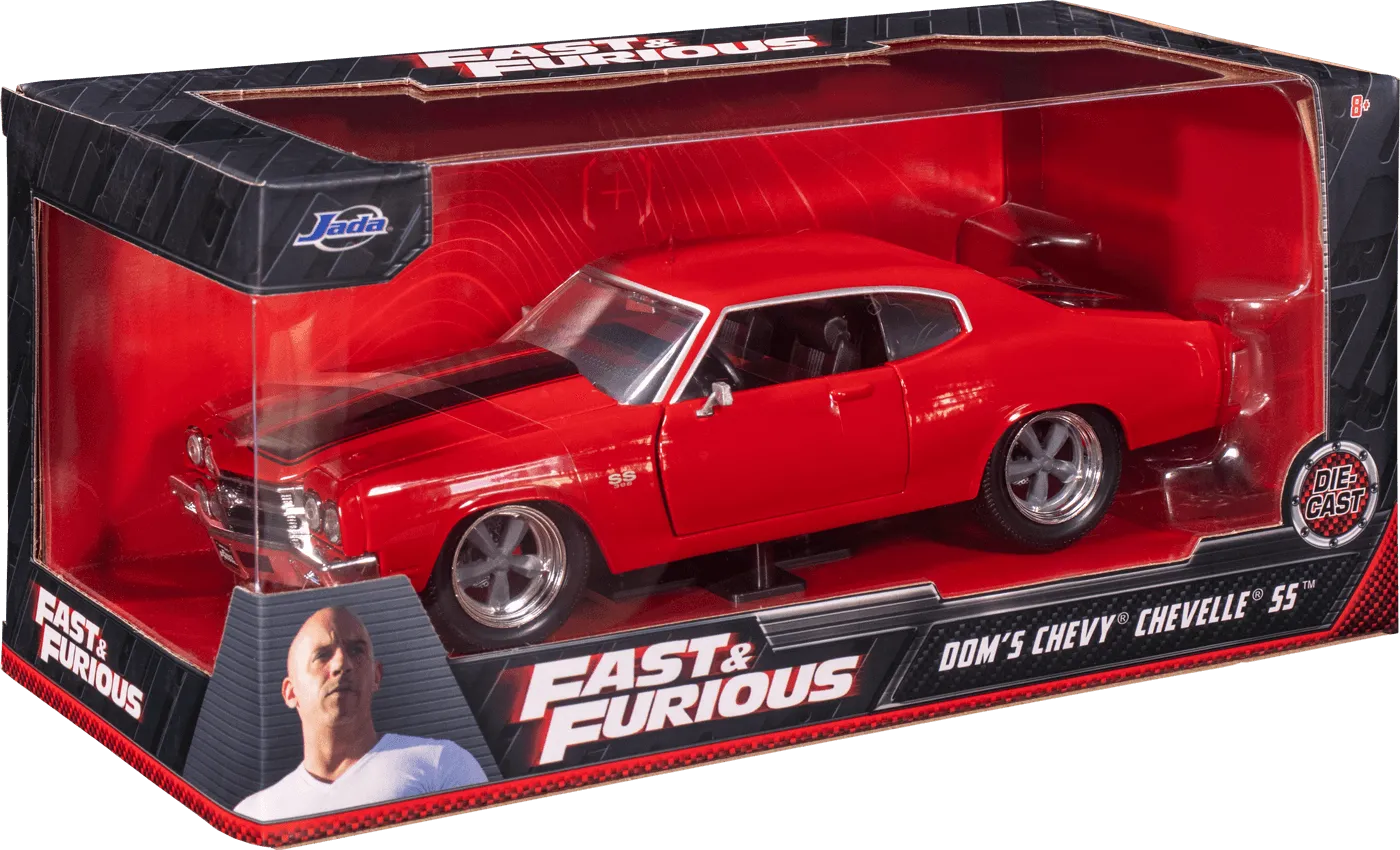 JAD97193 Fast and Furious - '70 Chevy Chevelle SS 1:24 Scale Hollywood Ride - Jada Toys - Titan Pop Culture