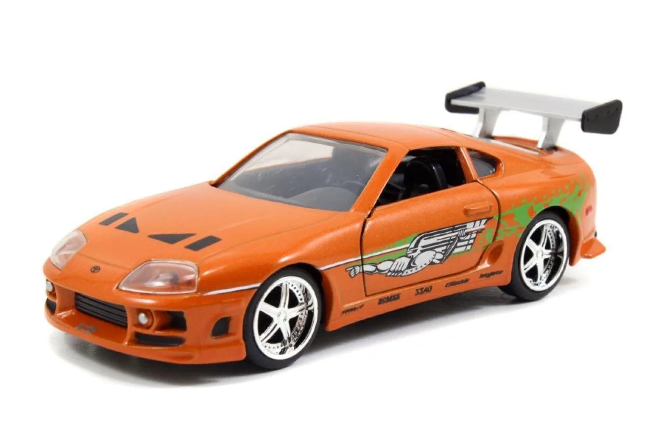 JAD97345 Fast and Furious - 1995 Toyota Supra Orange 1:32 Scale Hollywood Ride - Jada Toys - Titan Pop Culture