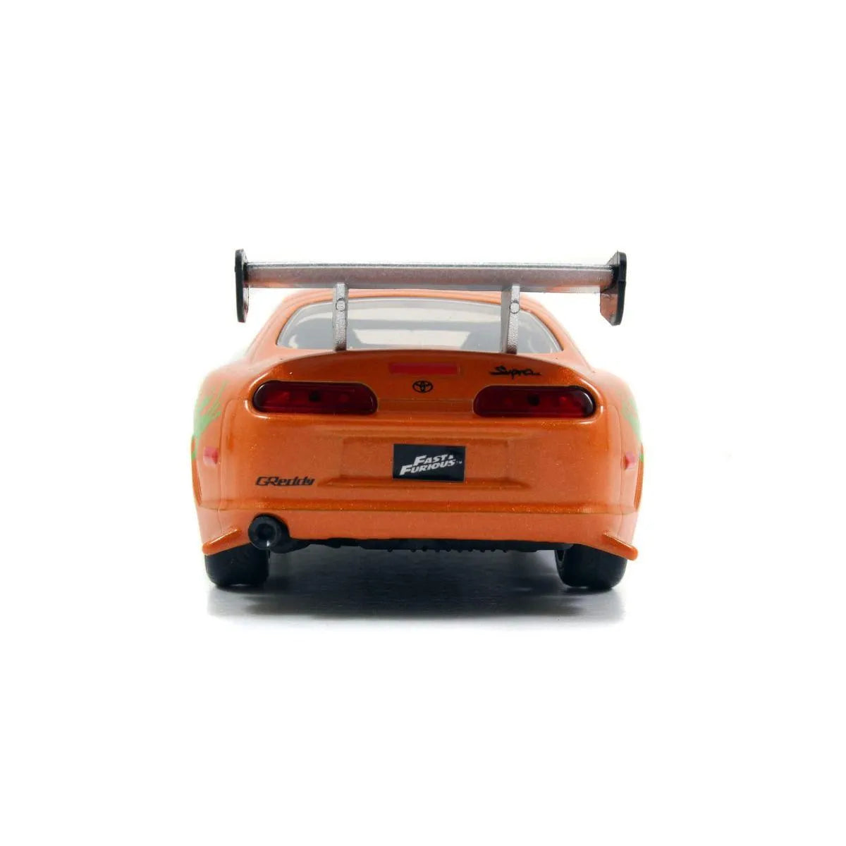 JAD97345 Fast and Furious - 1995 Toyota Supra Orange 1:32 Scale Hollywood Ride - Jada Toys - Titan Pop Culture