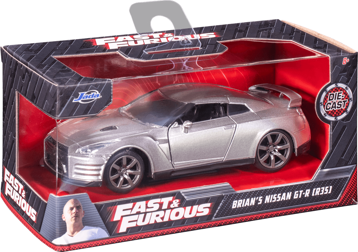 JAD97383 Fast and Furious - 2009 Nissan GT-R 1:32 Scale Hollywood Ride - Jada Toys - Titan Pop Culture