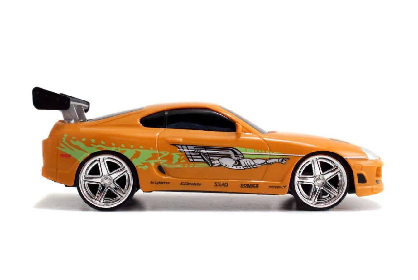 JAD97602 Fast & Furious - 1995 Toyota Supra 1:24 Scale Remote Control Car - Jada Toys - Titan Pop Culture
