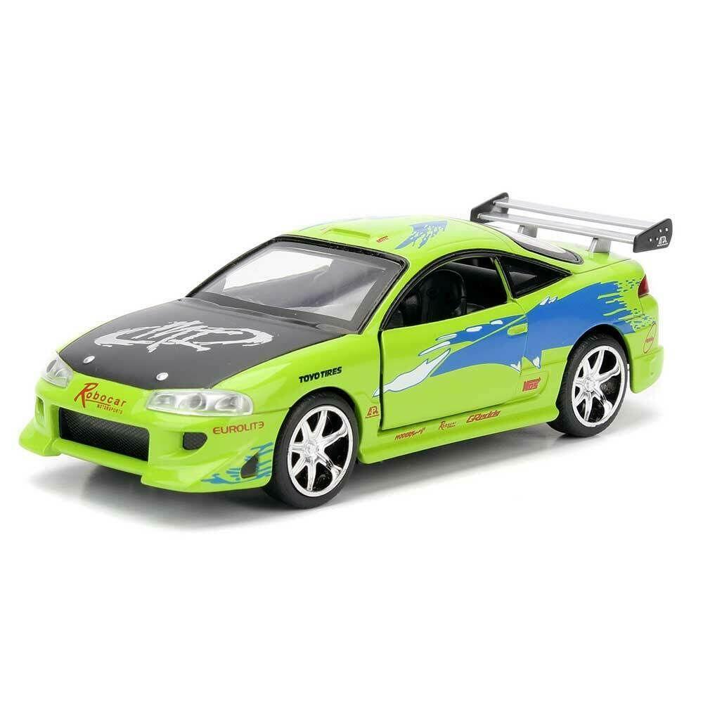 JAD97609 Fast and Furious - 1995 Mitsubishi Eclipse 1:32 Scale Hollywood Ride - Jada Toys - Titan Pop Culture