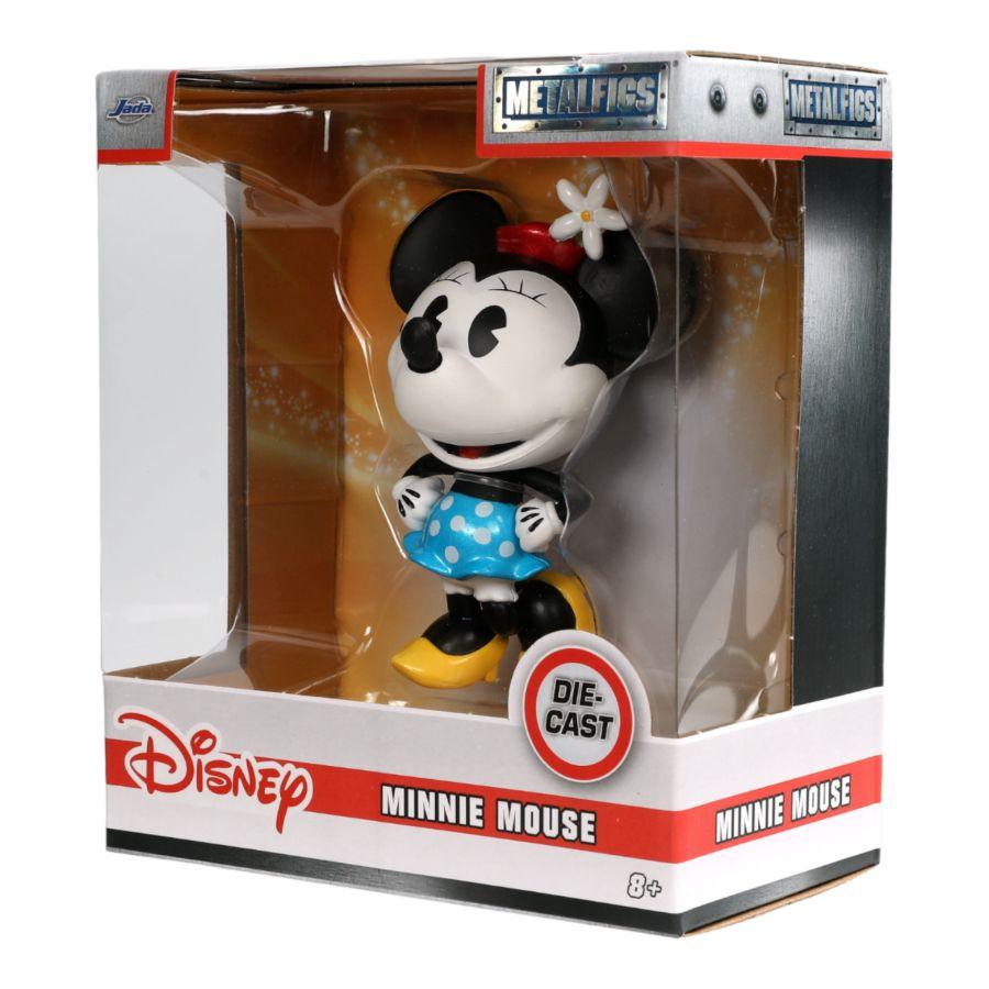 JAD98255 Disney - Minnie Mouse (Classic) 4" Diecast MetalFig - Jada Toys - Titan Pop Culture